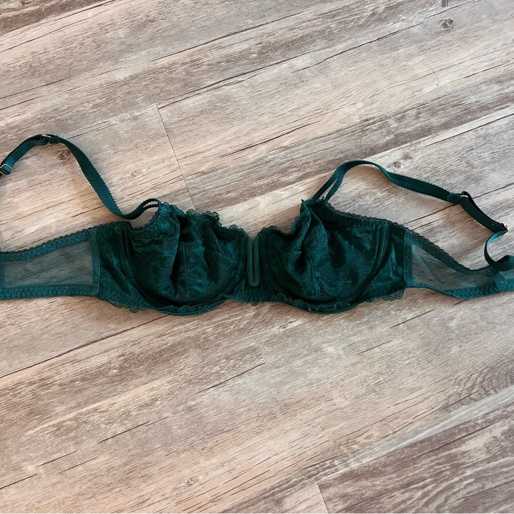 Auden Emerald Lace Underwire Bra